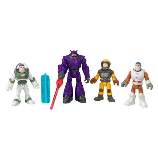 Imaginext Figuras De Juguete Multipack Buzz Viajero Del Tiempo Lightyear Mattel* Preescolar