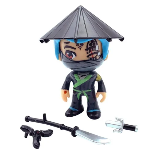PINYPON ACTION Figuras Ninja * Muñecos Articulados