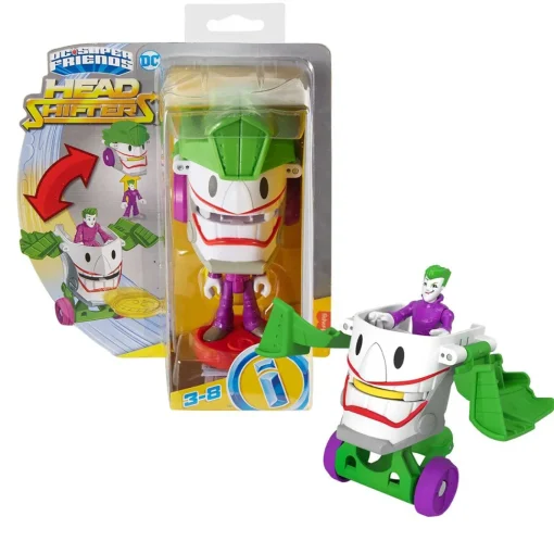 Imaginext Figuras Surtidas Cabeza-Vehiculo Dc Super Friends Fisher-Price* Muñecos Articulados