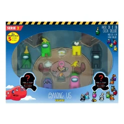 Bizak Figuras Surtido Pack 8 En Caja Deluxe Serie 2 Among Us * Muñecos Articulados