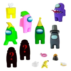 Bizak Figuras Surtido Pack 8 En Caja Deluxe Serie 2 Among Us * Muñecos Articulados