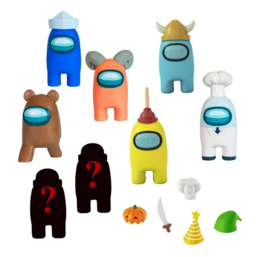 Bizak Figuras Surtido Pack 8 En Caja Deluxe Serie 2 Among Us * Muñecos Articulados