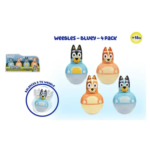 Bluey Figuras Weeblespack 4* Preescolar