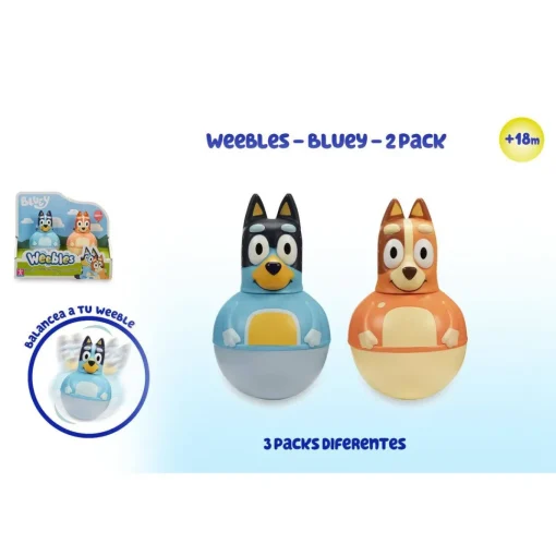 Bluey Figuras Weeblespack 2* Preescolar