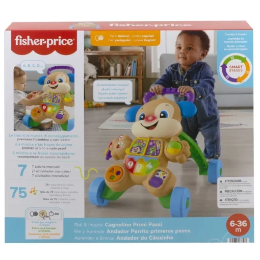 Fisher-Price Rie Y Aprende Andador Perrito Primeros Pasos* Preescolar