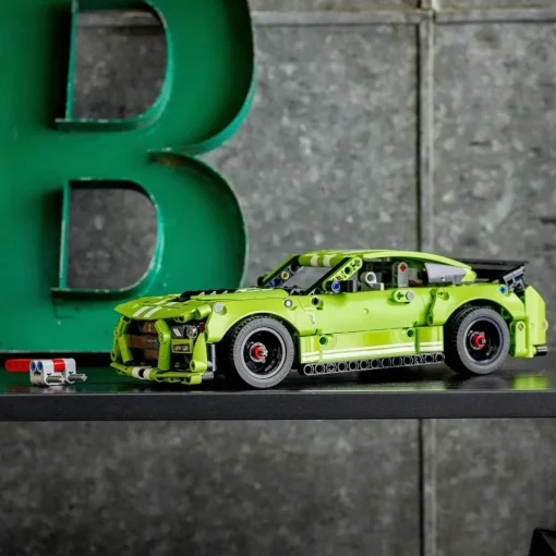 LEGO Ford Mustang Shelby Gt500, Maqueta De Construccion De Coche Retractil, Set De Juguete Con App De Realidad Aumentada, Technic* Puzzles Y Construcciones
