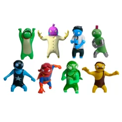 Bizak Gang Beasts - Pack 8 En Caja Deluxe* Muñecos Articulados