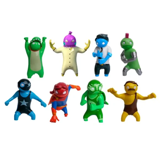 Bizak Gang Beasts - Pack 8 En Caja Deluxe* Muñecos Articulados