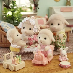 Sylvanian Families Gemelos Oveja* Munecas Y Peluches