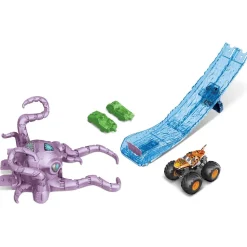 Hot Wheels Monster Trucks Vehiculo Con Pista De Coches De Juguete* Coches, Circuitos Y Radiocontrol