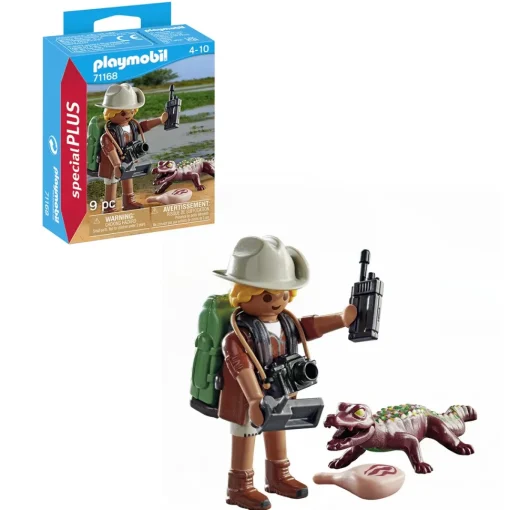 Playmobil Investigador Con Caiman Special Plus* Muñecos Articulados