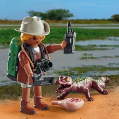 Playmobil Investigador Con Caiman Special Plus* Muñecos Articulados