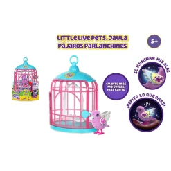 Little Live Pets Jaula Pajaros Parlanchines * Munecas Y Peluches