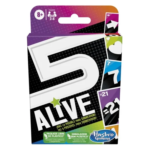 Hasbro Gaming Juego De Cartas Five Alive * Juegos De Mesa