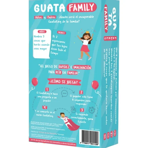Asmodee Juego De Cartas Guatafamily Ninos&Padres * Juegos De Mesa
