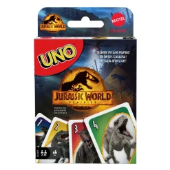 Uno Juego De Cartas Jurassic World 3 Mattel Games* Juegos De Mesa