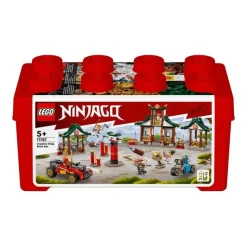 LEGO Juego De Construccion Caja Ninja De Ladrillos Creativos Con Moto Y Coche Ninjago* Puzzles Y Construcciones