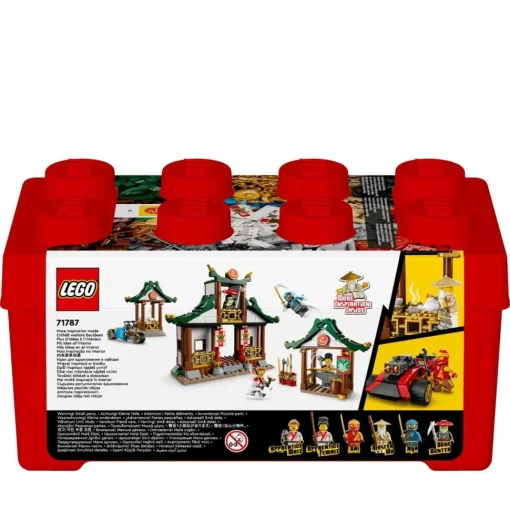 LEGO Juego De Construccion Caja Ninja De Ladrillos Creativos Con Moto Y Coche Ninjago* Puzzles Y Construcciones