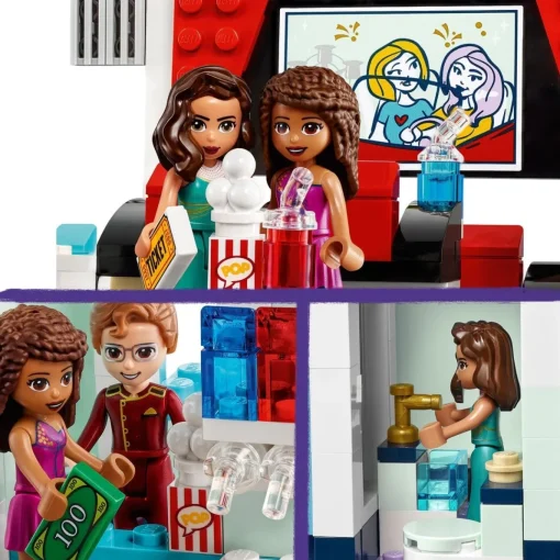 LEGO Juego De Construccion Cine De Heartlake City Con Mini Munecas Friends* Puzzles Y Construcciones