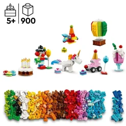 LEGO Juego De Construccion En Familia Caja Creativa: Fiesta Classic* Puzzles Y Construcciones