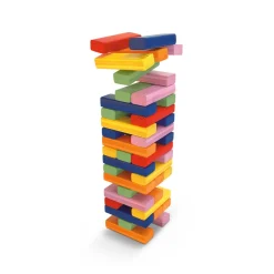 El Corte Inglés Juego De Habilidad De Madera Sostenible Bloques Tambaleo Color El Corte Ingles* Juegos De Mesa