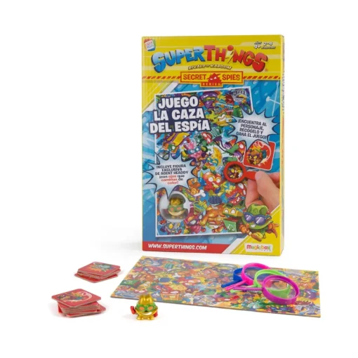 Superthings Juego De Mesa "La Caza Del Espia" Secret Spies Series Rivals Of Kaboom * Juegos De Mesa
