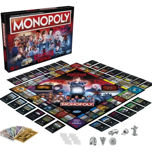 Monopoly Juego De Mesa Stranger Things Hasbro Gaming* Juegos De Mesa
