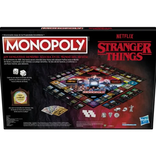 Monopoly Juego De Mesa Stranger Things Hasbro Gaming* Juegos De Mesa