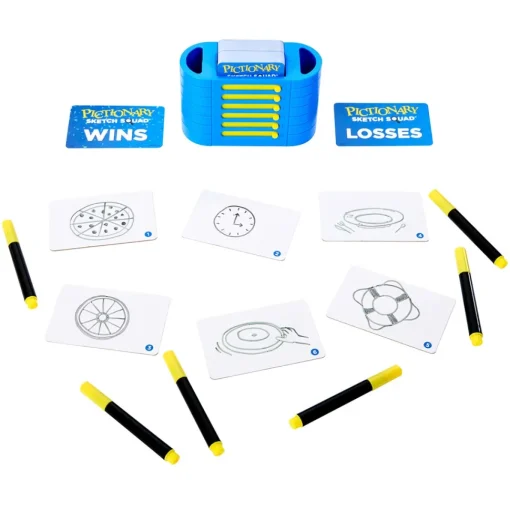 Mattel Juego De Mesa Pictionary Sketch Squad * Juegos De Mesa