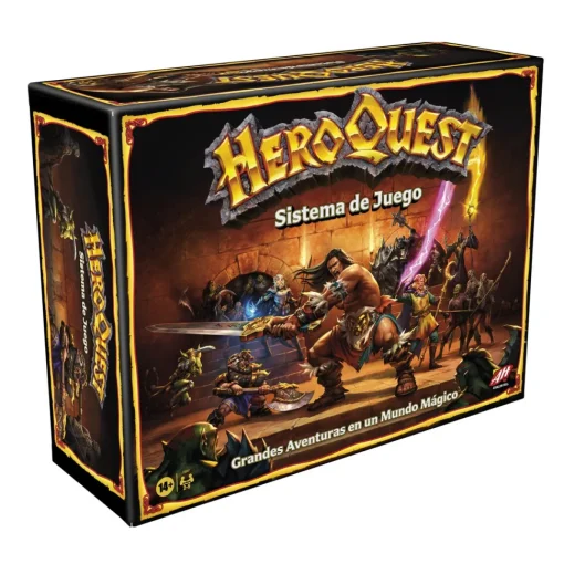 Hasbro Juego De Mesa Sistema De Juego Heroquest Aventuras En Mazmorras * Juegos De Mesa