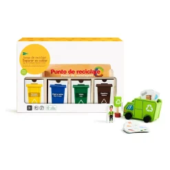 El Corte Inglés Juego De Reciclaje De Madera Sostenible Separar Es Cuidar El Corte Ingles* Preescolar