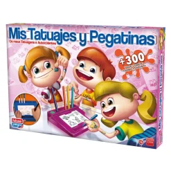 Juguetes Falomir Juego Mis Tatuajes Y Pegatinas Falomir* Juegos Educativos