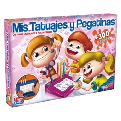 Juguetes Falomir Juego Mis Tatuajes Y Pegatinas Falomir* Juegos Educativos