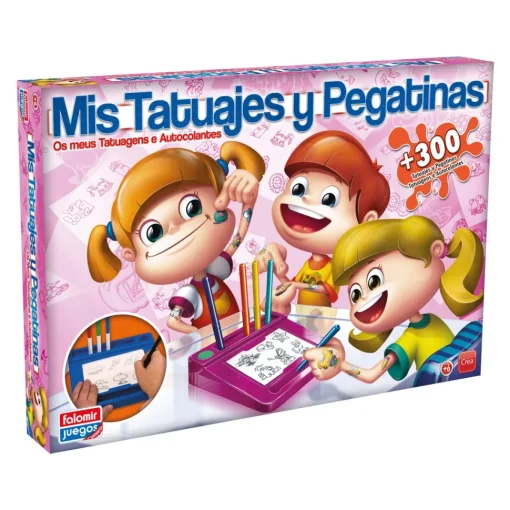 Juguetes Falomir Juego Mis Tatuajes Y Pegatinas Falomir* Juegos Educativos
