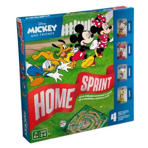 Fournier Juego Oca Home Sprint Mickey Disney* Juegos De Mesa
