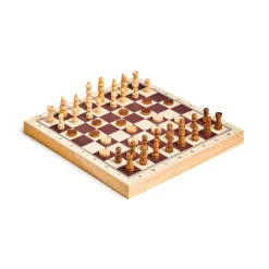 El Corte Inglés Juegos Estrategia De Madera Sostenible 3 En 1 Ajedrez, Damas Y Backgammon Con Tablero Plegable El Corte Ingles* Juegos De Mesa