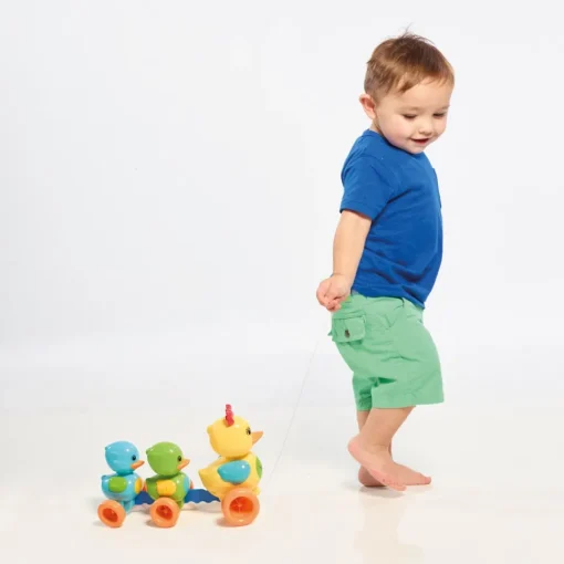 Tomy Juguete De Arrastre Familia Patitos Toomies* Preescolar