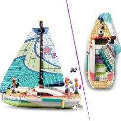 LEGO Juguete De Construccion Aventura Marinera De Stephanie En Barco Velero Friends* Puzzles Y Construcciones