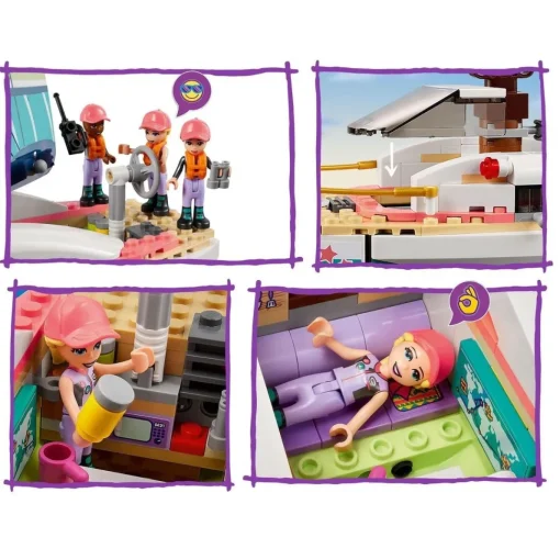 LEGO Juguete De Construccion Aventura Marinera De Stephanie En Barco Velero Friends* Puzzles Y Construcciones