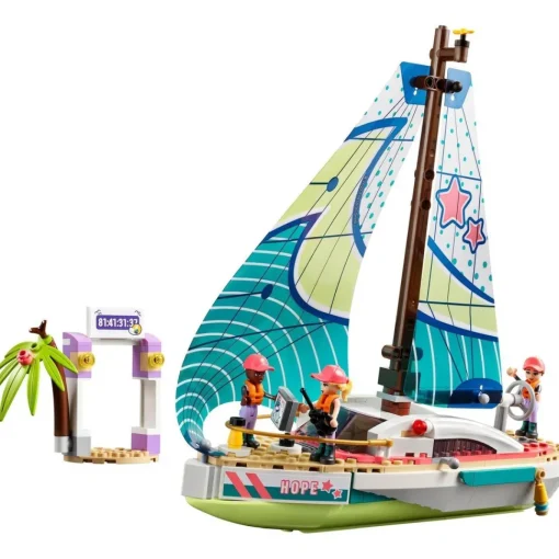 LEGO Juguete De Construccion Aventura Marinera De Stephanie En Barco Velero Friends* Puzzles Y Construcciones