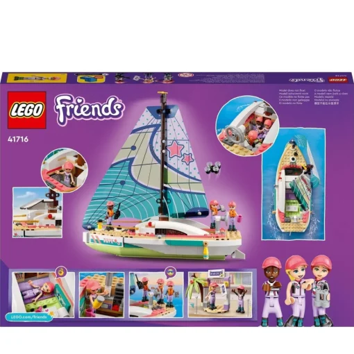 LEGO Juguete De Construccion Aventura Marinera De Stephanie En Barco Velero Friends* Puzzles Y Construcciones
