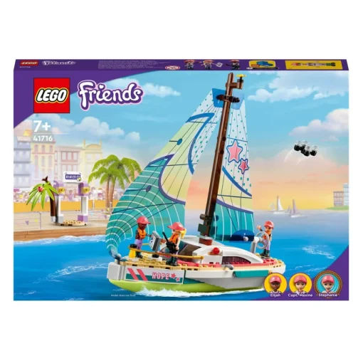LEGO Juguete De Construccion Aventura Marinera De Stephanie En Barco Velero Friends* Puzzles Y Construcciones