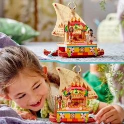 LEGO Juguete De Construccion Barco Aventurero De Vaiana Y Sina Disney Princesas* Puzzles Y Construcciones