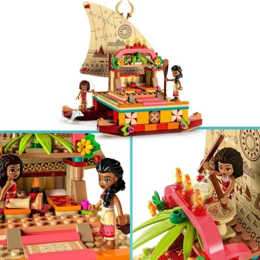 LEGO Juguete De Construccion Barco Aventurero De Vaiana Y Sina Disney Princesas* Puzzles Y Construcciones