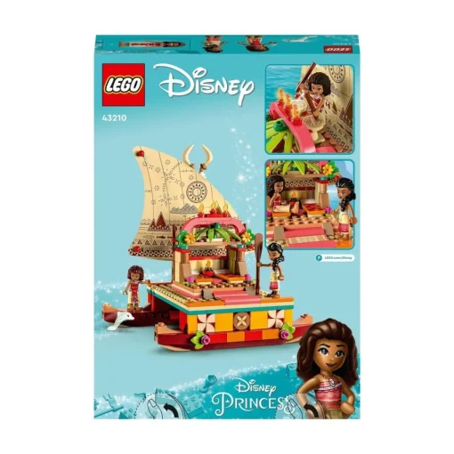 LEGO Juguete De Construccion Barco Aventurero De Vaiana Y Sina Disney Princesas* Puzzles Y Construcciones