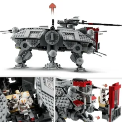 LEGO Juguete De Construccion Caminante At-Te Con Comandante Cody Star Wars* Puzzles Y Construcciones