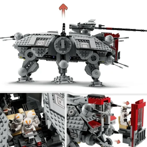 LEGO Juguete De Construccion Caminante At-Te Con Comandante Cody Star Wars* Puzzles Y Construcciones