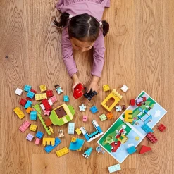 LEGO Juguete De Construccion Creativo Caja De Ladrillos Deluxe Con Coche Y Accesorios Duplo* Puzzles Y Construcciones