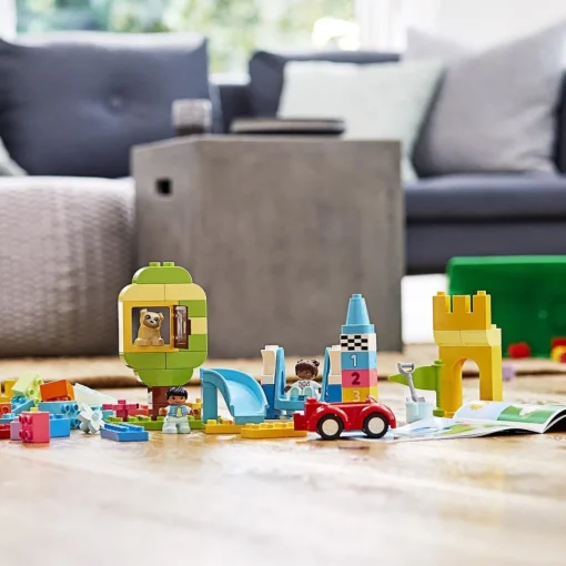 LEGO Juguete De Construccion Creativo Caja De Ladrillos Deluxe Con Coche Y Accesorios Duplo* Puzzles Y Construcciones