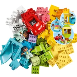 LEGO Juguete De Construccion Creativo Caja De Ladrillos Deluxe Con Coche Y Accesorios Duplo* Puzzles Y Construcciones